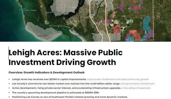 Lehigh Acres Investment Driving Growth